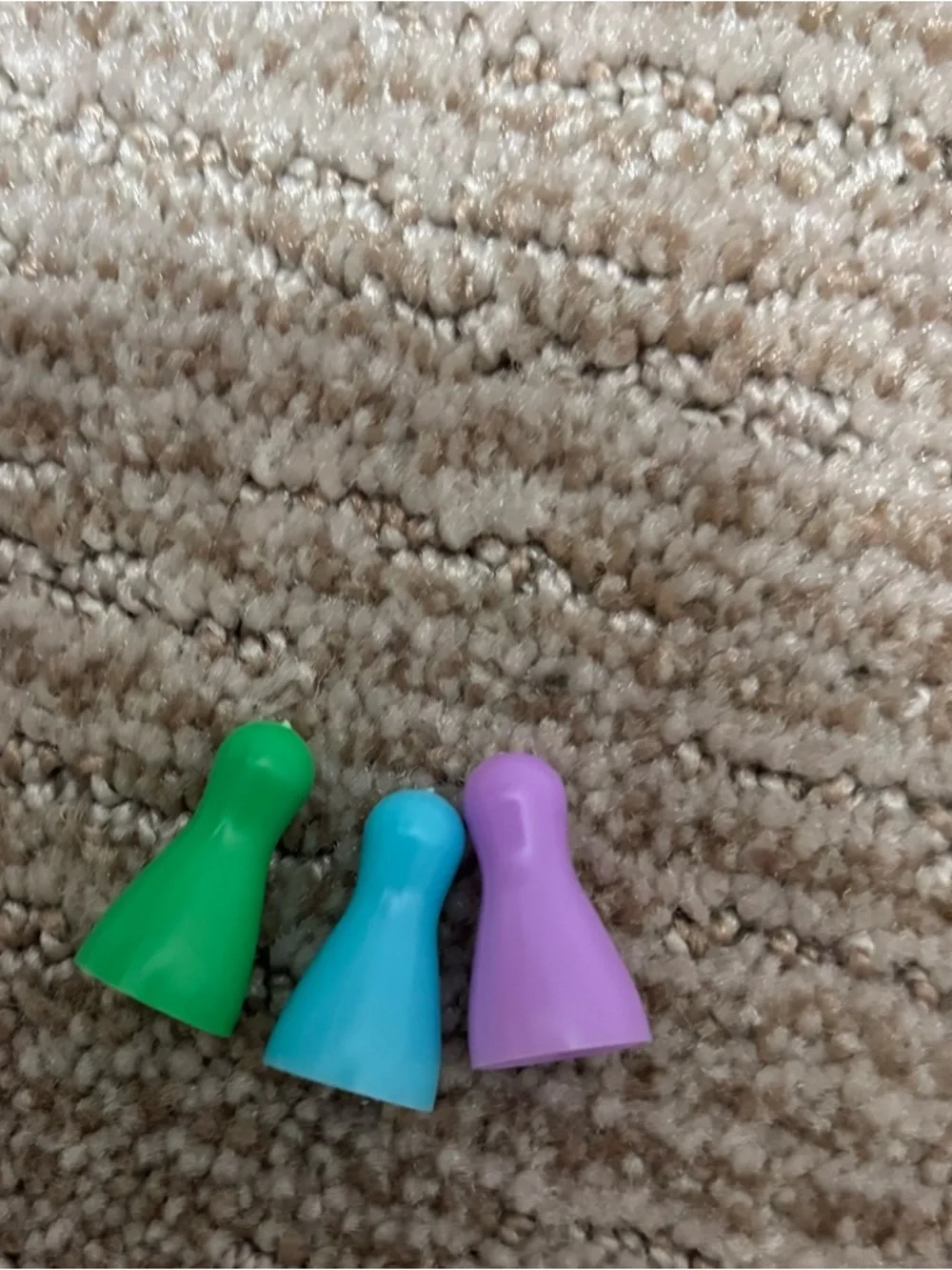 Pretty Pretty Princess Replacement pieces - Green, Teal, Purple
